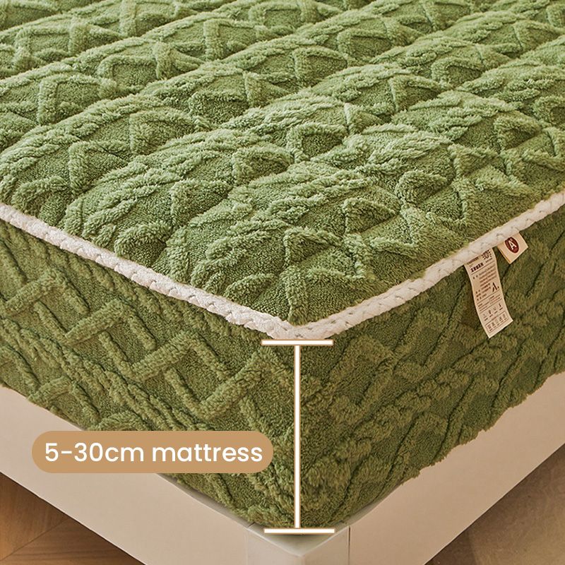 🛏️ 40% OFF! 🎁 WARM FITTED BED SHEET - Brushed Flannel & Deep Pocket (Up to 40cm), Non-Slip Corners for All-Season Comfort❄️🛌 - Image 12