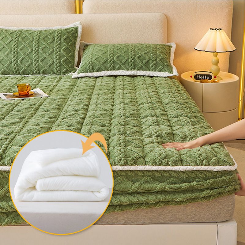 🛏️ 40% OFF! 🎁 WARM FITTED BED SHEET - Brushed Flannel & Deep Pocket (Up to 40cm), Non-Slip Corners for All-Season Comfort❄️🛌 - Image 8