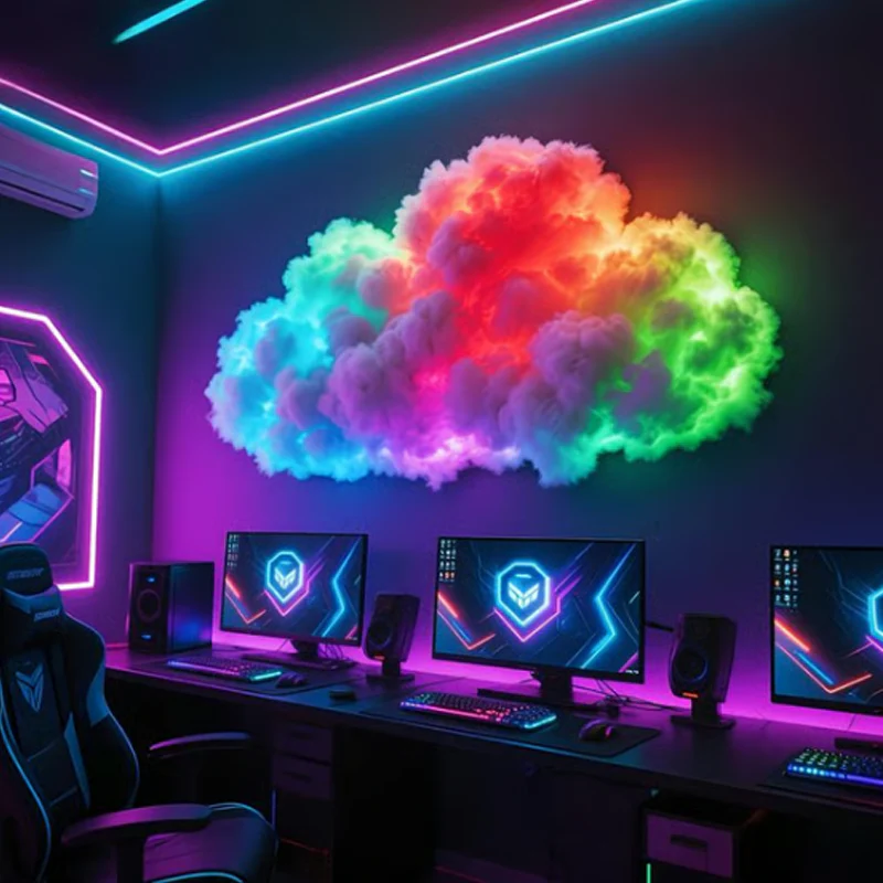 🌈☁️Christmas Gift 40% off⏳DIY USB-Powered Thundercloud LED Light Decor - Image 5