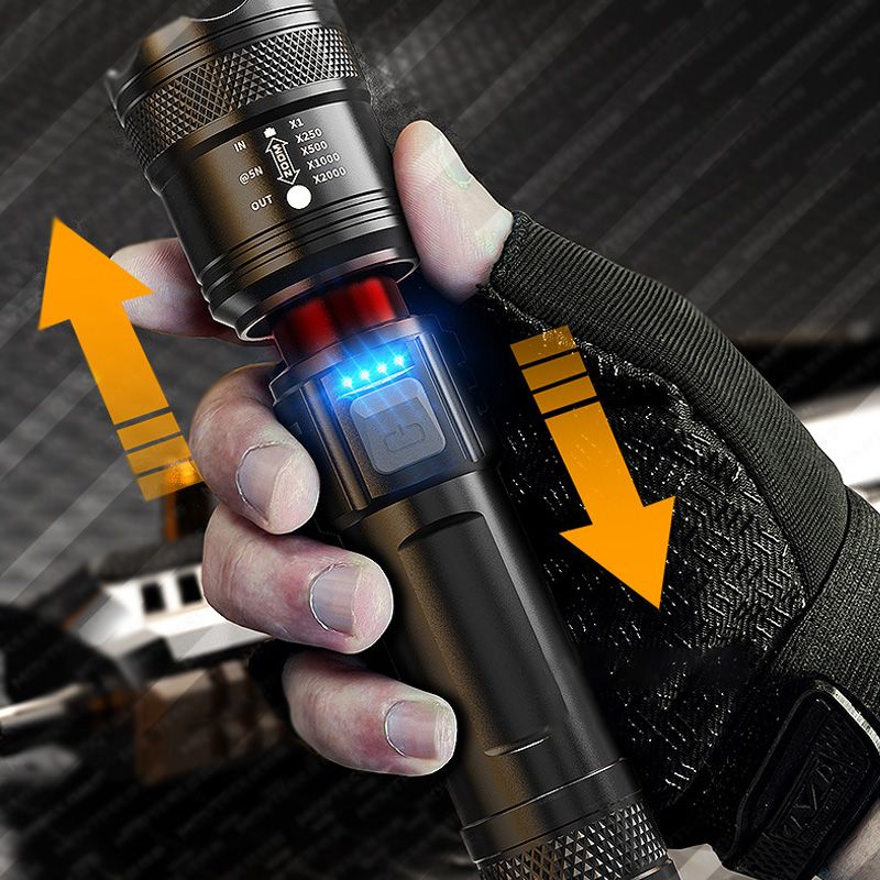 🔦☀️Super Strong Light Zoomable Flashlight - Image 11