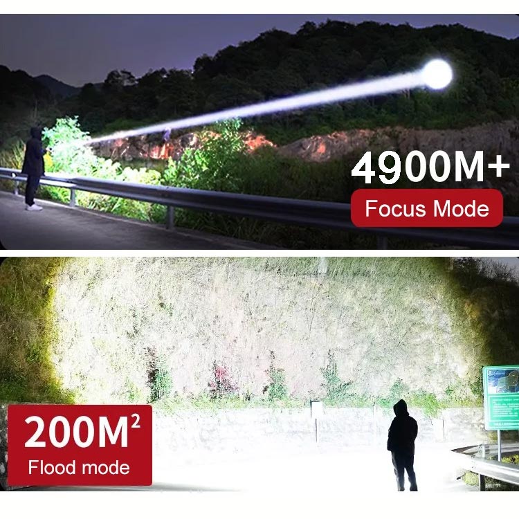 🔦☀️Super Strong Light Zoomable Flashlight - Image 2