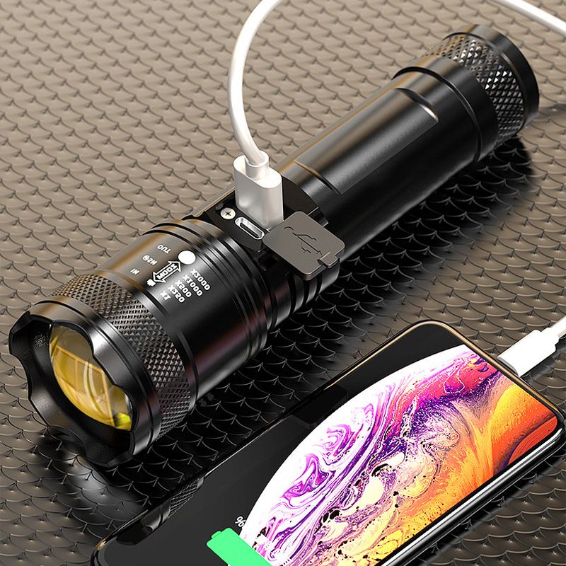 🔦☀️Super Strong Light Zoomable Flashlight - Image 4