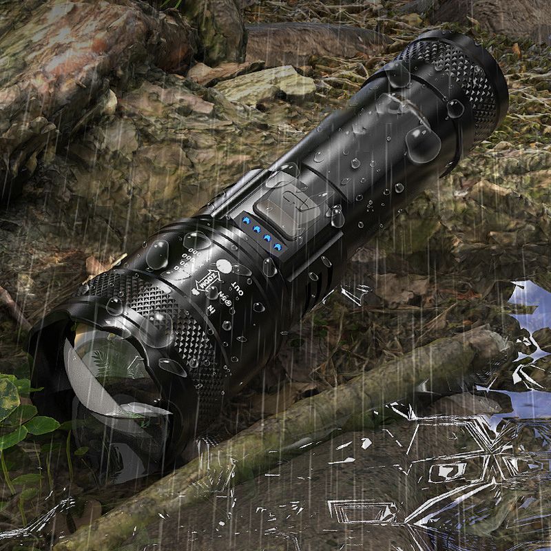 🔦☀️Super Strong Light Zoomable Flashlight - Image 5