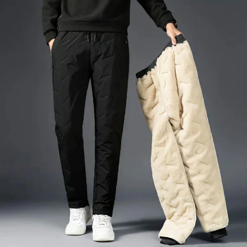 Unisex Warm-Lined Jogging Pants - Image 10