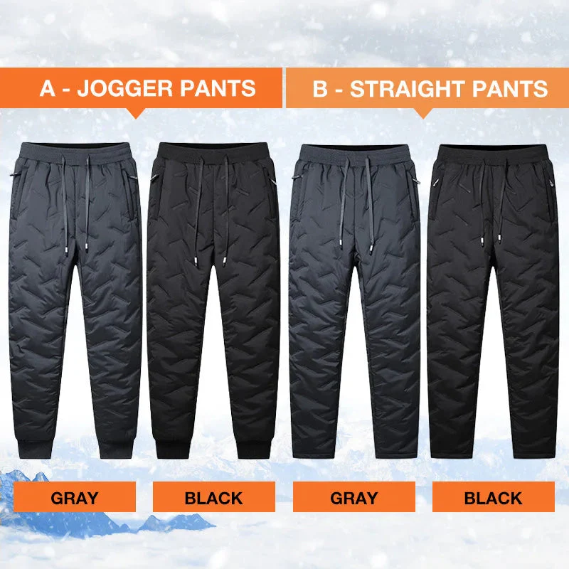 Unisex Warm-Lined Jogging Pants - Image 8