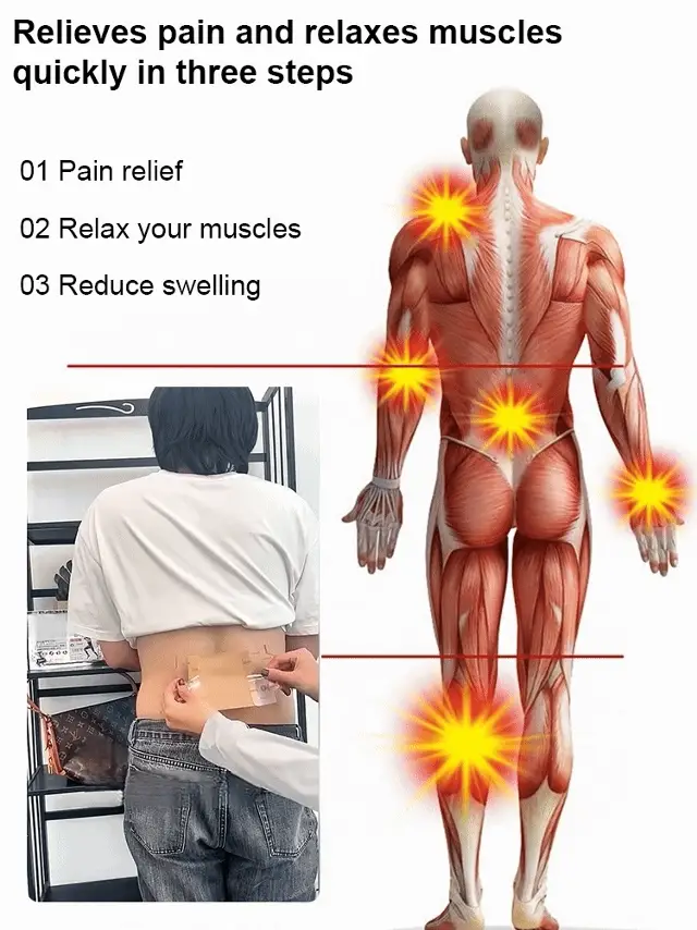 ⏳Time-Limited Special⏰ Ginger Pain Relief Patches – Natural Heat Therapy for Aches & Stiffness | Stick It Where It Hurts! 💆‍♀️ - Image 2