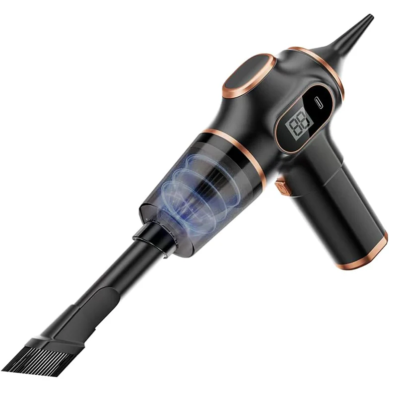 🔥40% OFF!!✨Handheld Cordless Car Vacuum Cleaner 19000Pa Powerful 6-in-1 Portable with Smart Display - Image 4