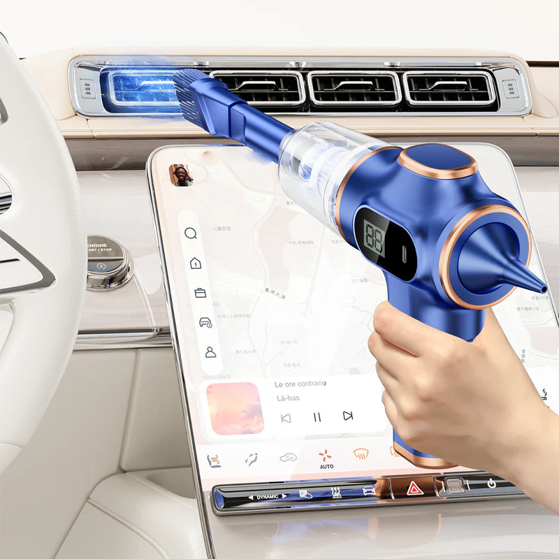 🔥40% OFF!!✨Handheld Cordless Car Vacuum Cleaner 19000Pa Powerful 6-in-1 Portable with Smart Display - Image 5