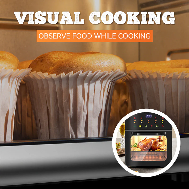 🍳🔥2026 Early Bird Special Offer🍗Multi-function Visual Air Fryer with Touchscreen - Image 2