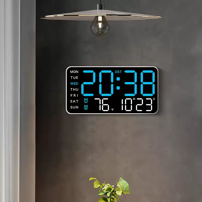 📢40% OFF!⏰Multifunctional decorative LED digital wall clock - Image 2