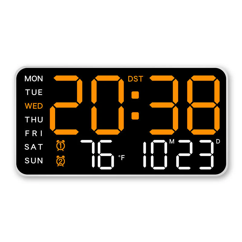 📢40% OFF!⏰Multifunctional decorative LED digital wall clock - Image 4