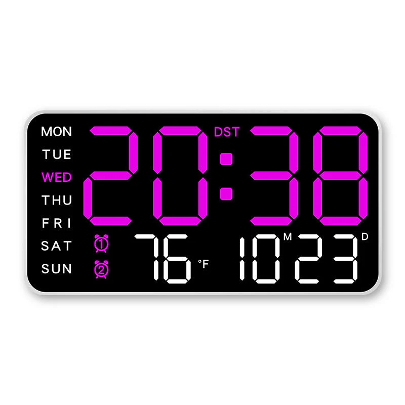 📢40% OFF!⏰Multifunctional decorative LED digital wall clock - Image 5