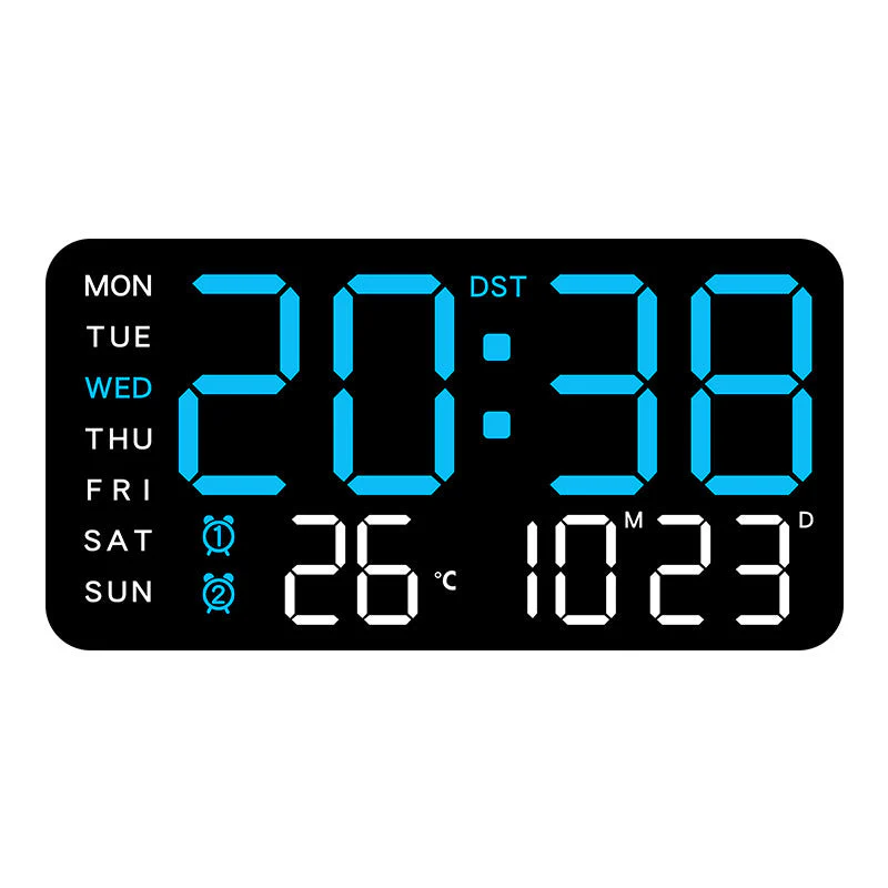 📢40% OFF!⏰Multifunctional decorative LED digital wall clock - Image 8