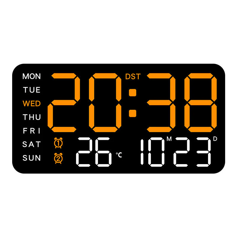 📢40% OFF!⏰Multifunctional decorative LED digital wall clock - Image 9