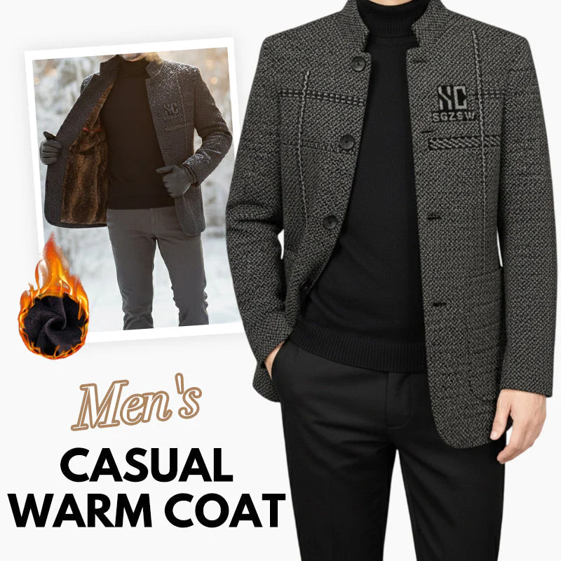 Men's Velvet Warm Suit Jacket🧥