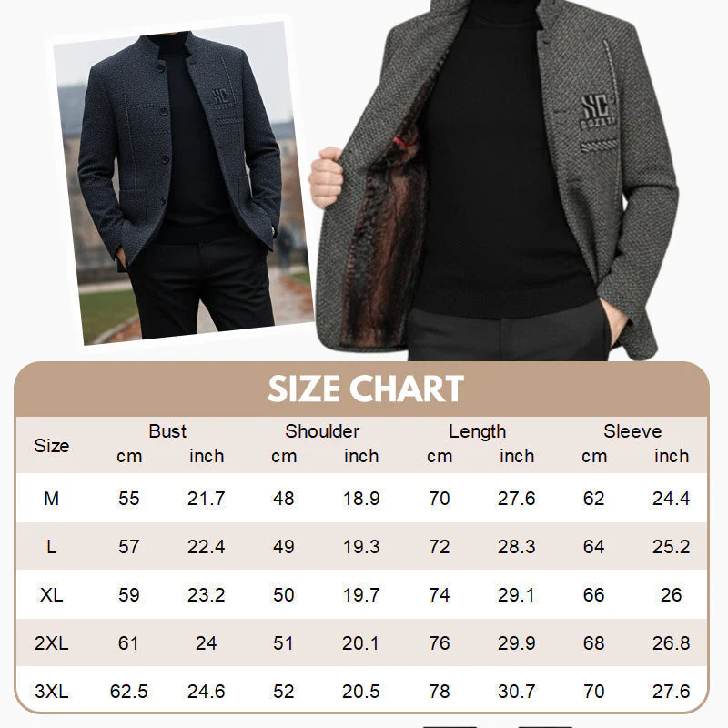 Men's Velvet Warm Suit Jacket🧥 - Image 3