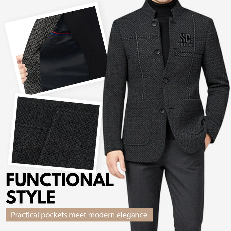 Men's Velvet Warm Suit Jacket🧥 - Image 7