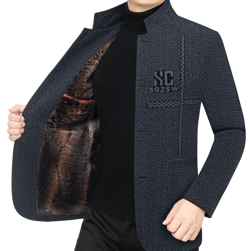 Men's Velvet Warm Suit Jacket🧥 - Image 9