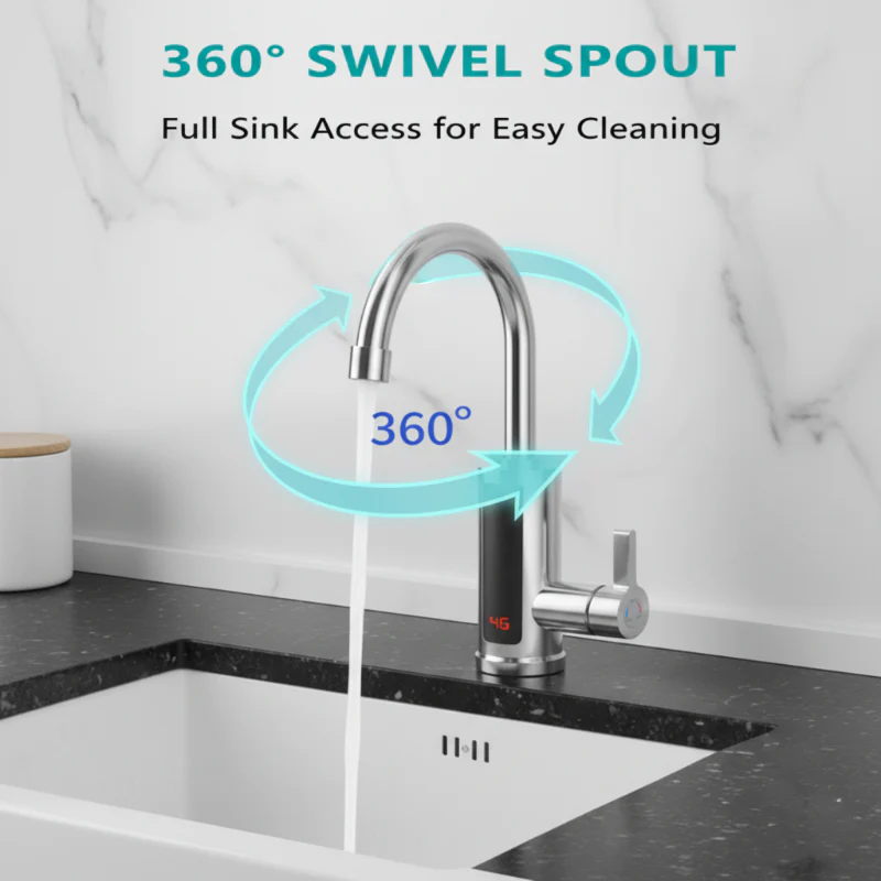 🔥Last day of the limited-time 40% off sale!🔥Tankless Instant Hot Water Heater Faucet - Image 3