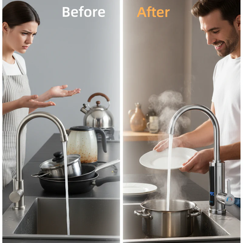 🔥Last day of the limited-time 40% off sale!🔥Tankless Instant Hot Water Heater Faucet - Image 6