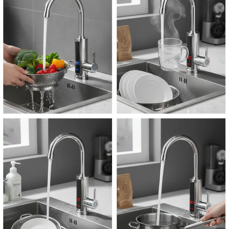 🔥Last day of the limited-time 40% off sale!🔥Tankless Instant Hot Water Heater Faucet - Image 7
