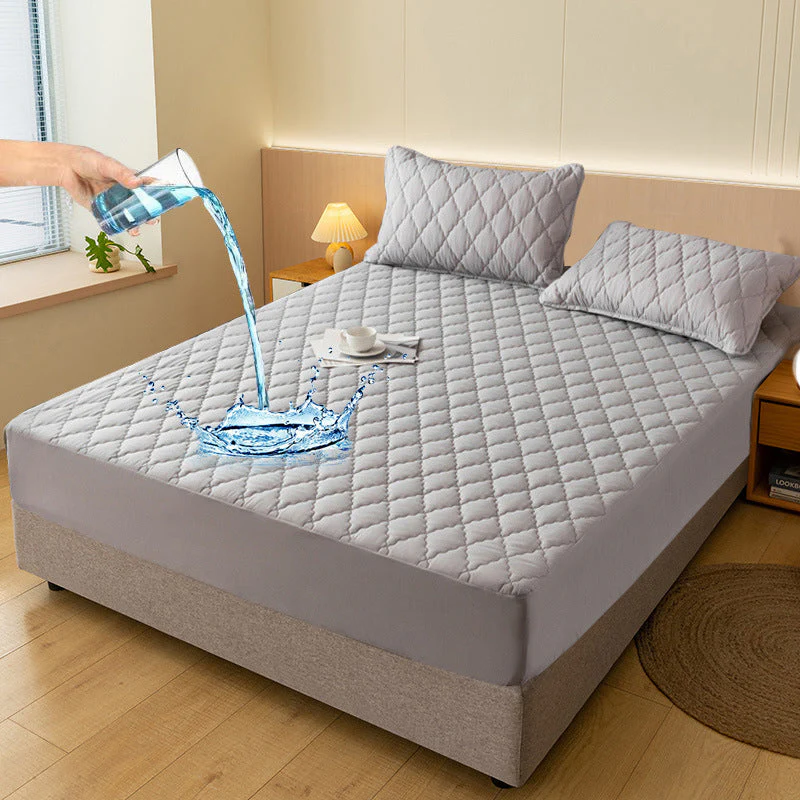 🌤️40% off!🛏️Waterproof Quilted Mattress Cover & Pillowcases Set - Image 13