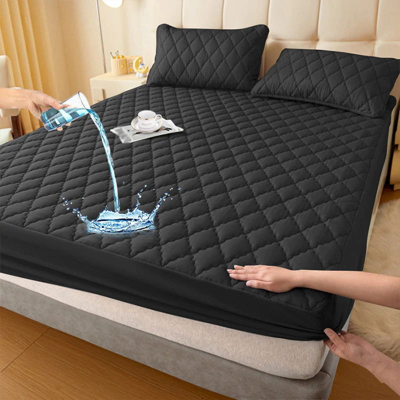 🌤️40% off!🛏️Waterproof Quilted Mattress Cover & Pillowcases Set - Image 15