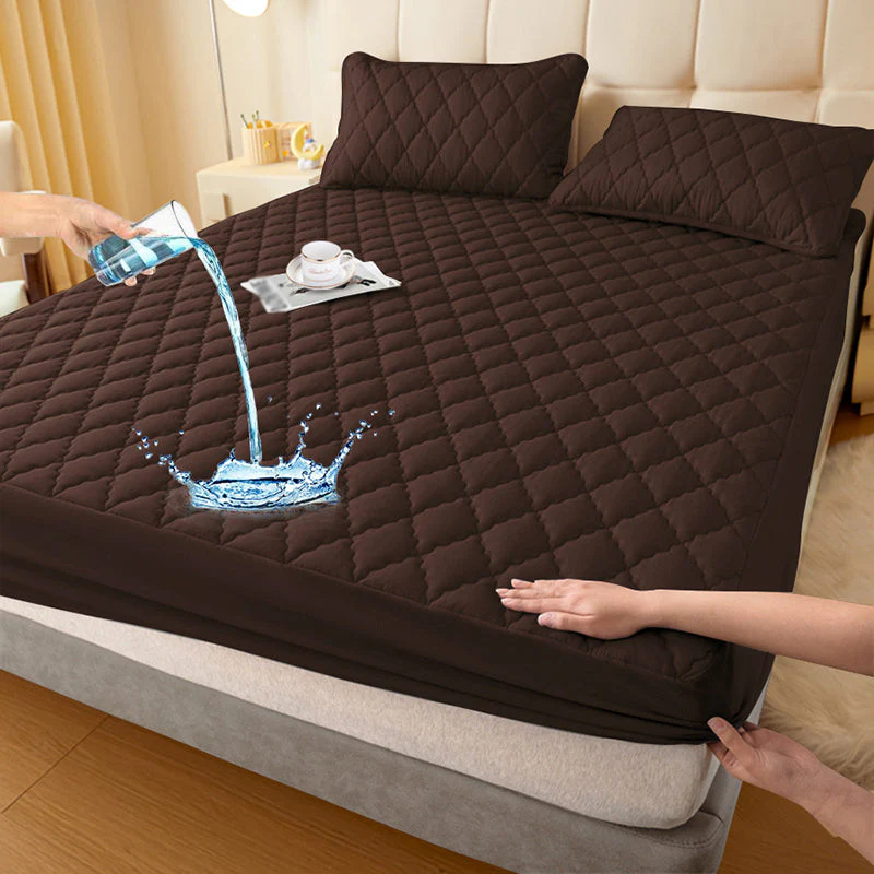 🌤️40% off!🛏️Waterproof Quilted Mattress Cover & Pillowcases Set - Image 16