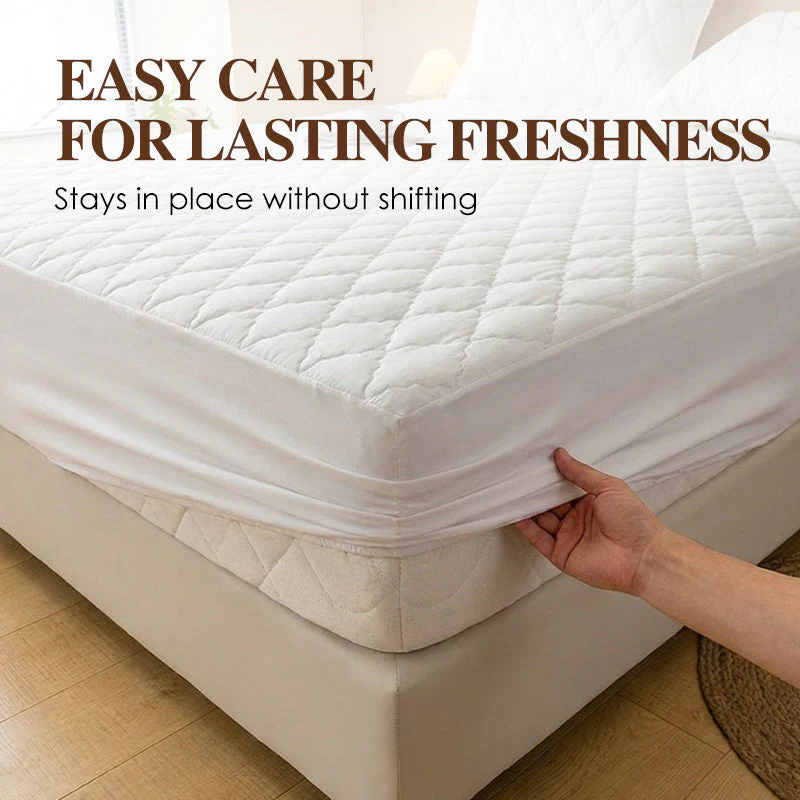 🌤️40% off!🛏️Waterproof Quilted Mattress Cover & Pillowcases Set - Image 5