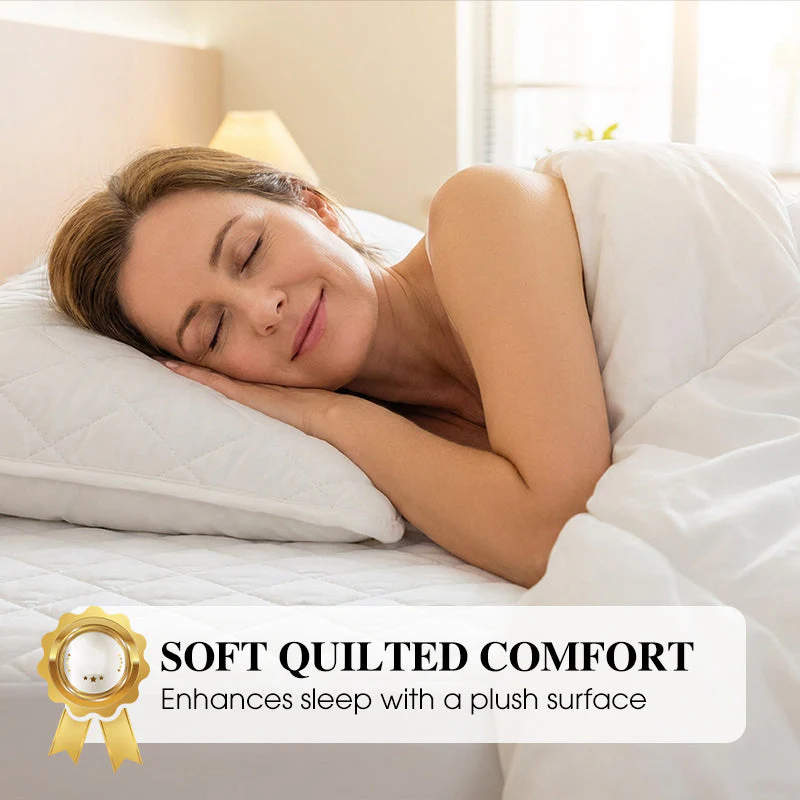 🌤️40% off!🛏️Waterproof Quilted Mattress Cover & Pillowcases Set - Image 6