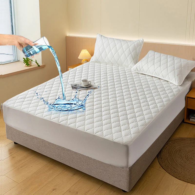 🌤️40% off!🛏️Waterproof Quilted Mattress Cover & Pillowcases Set - Image 9