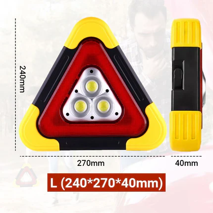 🥳2026 HOT SALE💥50K+ SOLD!🚨 3-IN-1 solar emergency triangle warning light at the roadside📱 - Image 14