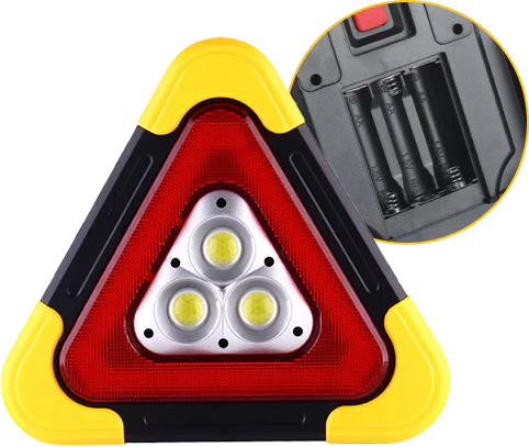 🥳2026 HOT SALE💥50K+ SOLD!🚨 3-IN-1 solar emergency triangle warning light at the roadside📱 - Image 16