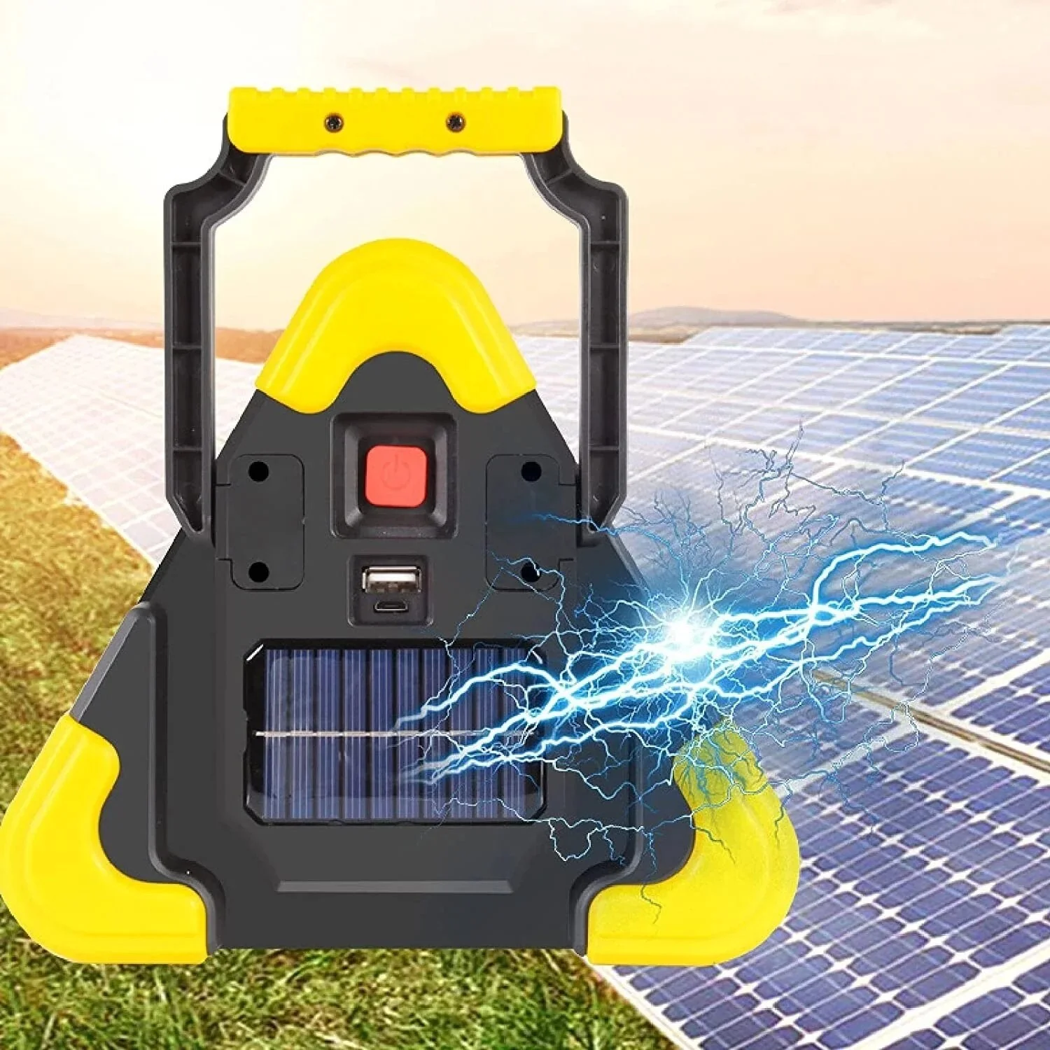 🥳2026 HOT SALE💥50K+ SOLD!🚨 3-IN-1 solar emergency triangle warning light at the roadside📱 - Image 4