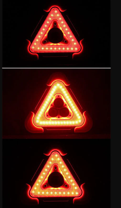 🥳2026 HOT SALE💥50K+ SOLD!🚨 3-IN-1 solar emergency triangle warning light at the roadside📱 - Image 6