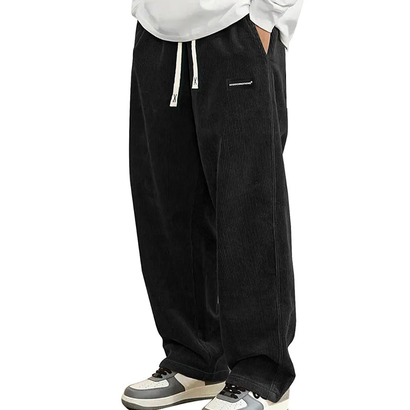 👖Spring New Arrivals 40% Off!🔥Men's Loose-Fit Drawstring Pants with Pockets - Image 12
