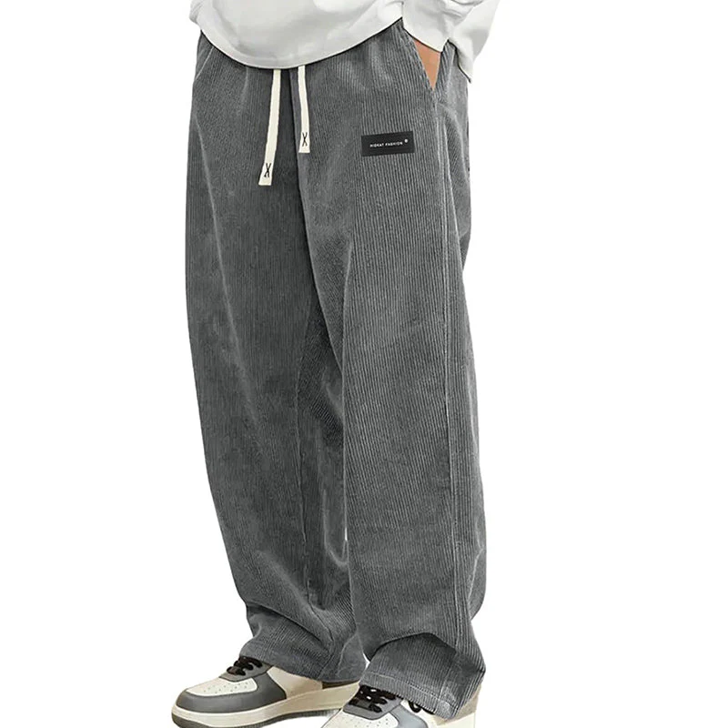 👖Spring New Arrivals 40% Off!🔥Men's Loose-Fit Drawstring Pants with Pockets - Image 14