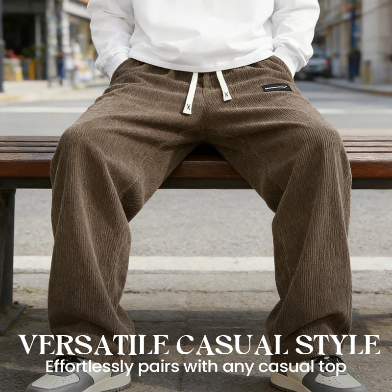 👖Spring New Arrivals 40% Off!🔥Men's Loose-Fit Drawstring Pants with Pockets - Image 7