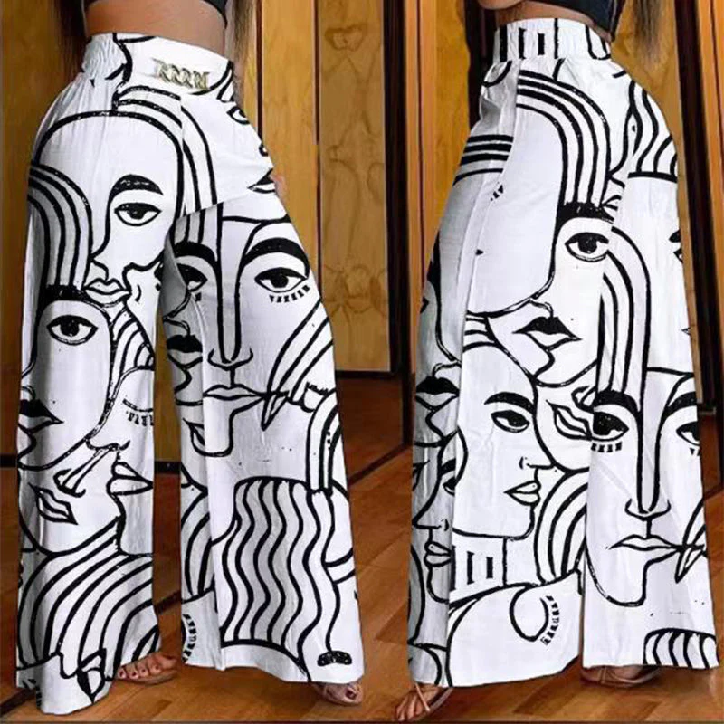 👖40% OFF!💃 Women's trousers – High waist, wide leg, with belt accent & versatile look ✨ - Image 10