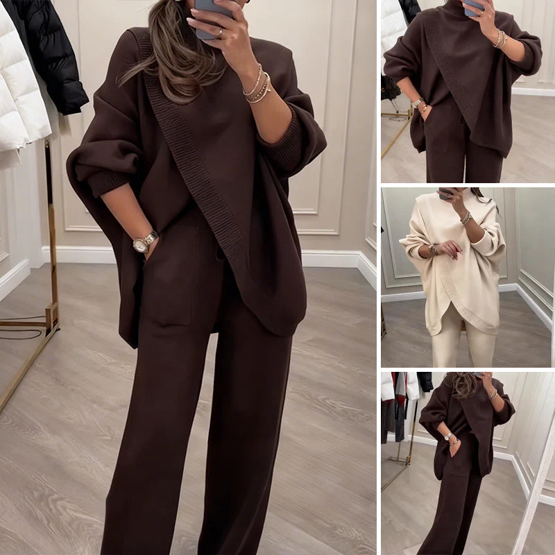 ⏳Time-Limited Special⏰Women's 2-Piece Oversized Sweater & Pants Set