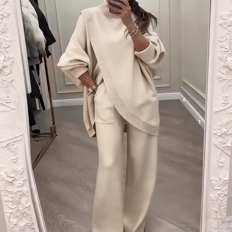 ⏳Time-Limited Special⏰Women's 2-Piece Oversized Sweater & Pants Set - Image 2