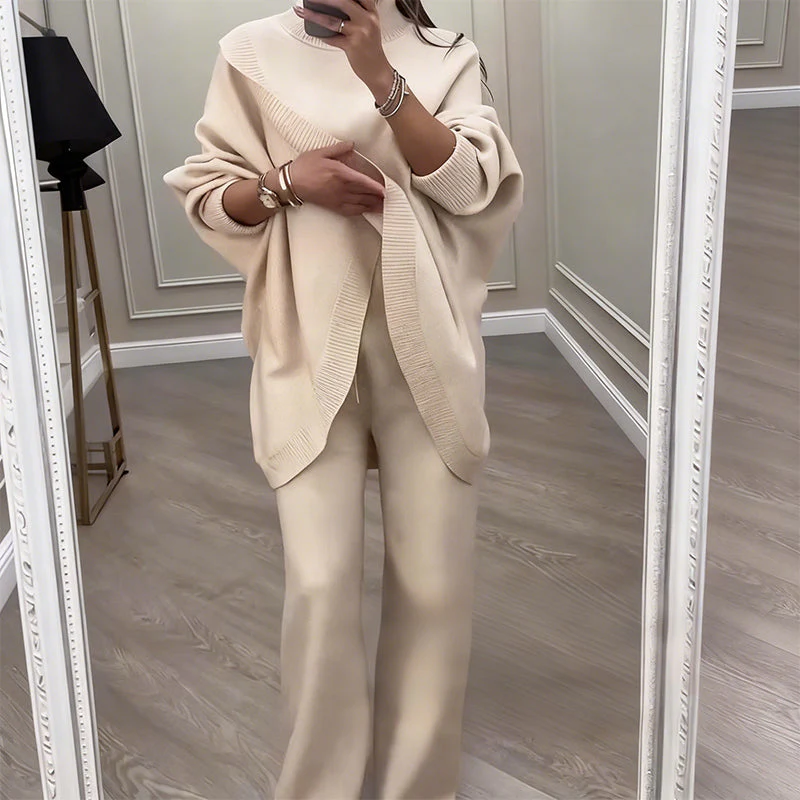 ⏳Time-Limited Special⏰Women's 2-Piece Oversized Sweater & Pants Set - Image 3