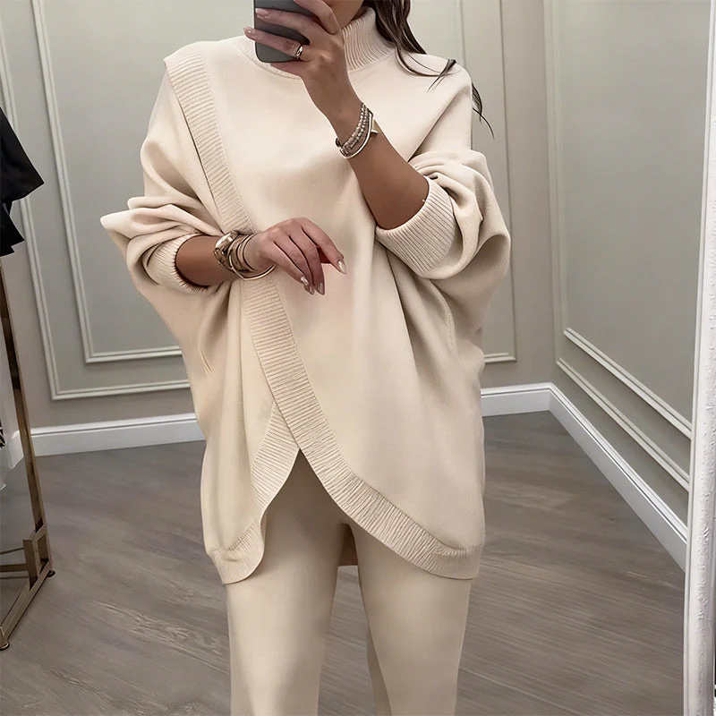 ⏳Time-Limited Special⏰Women's 2-Piece Oversized Sweater & Pants Set - Image 4