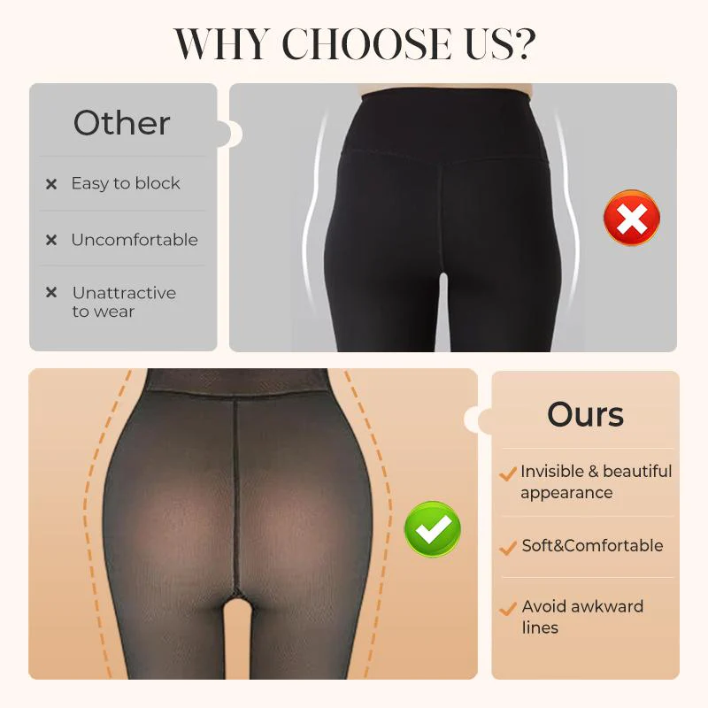 💕2026 New Arrivals - 40% Off⏰Women’s Cozy Stretchy Thermal Lined Tights - Image 2