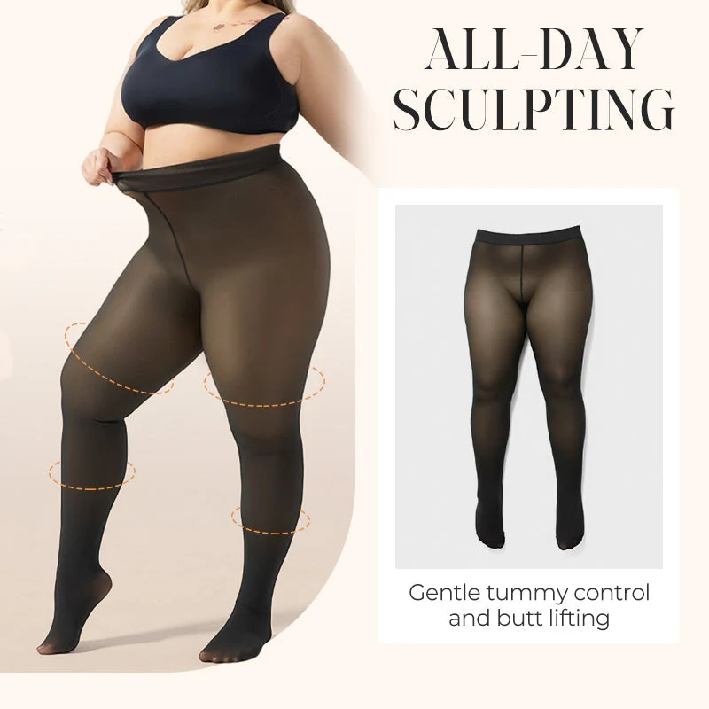 💕2026 New Arrivals - 40% Off⏰Women’s Cozy Stretchy Thermal Lined Tights - Image 5