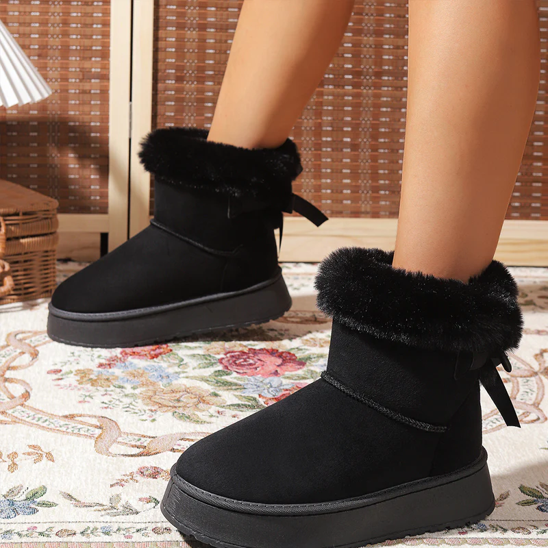 Women's Warm Cozy Snow Boots - Image 10