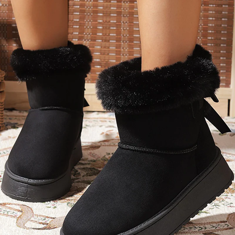 Women's Warm Cozy Snow Boots - Image 11