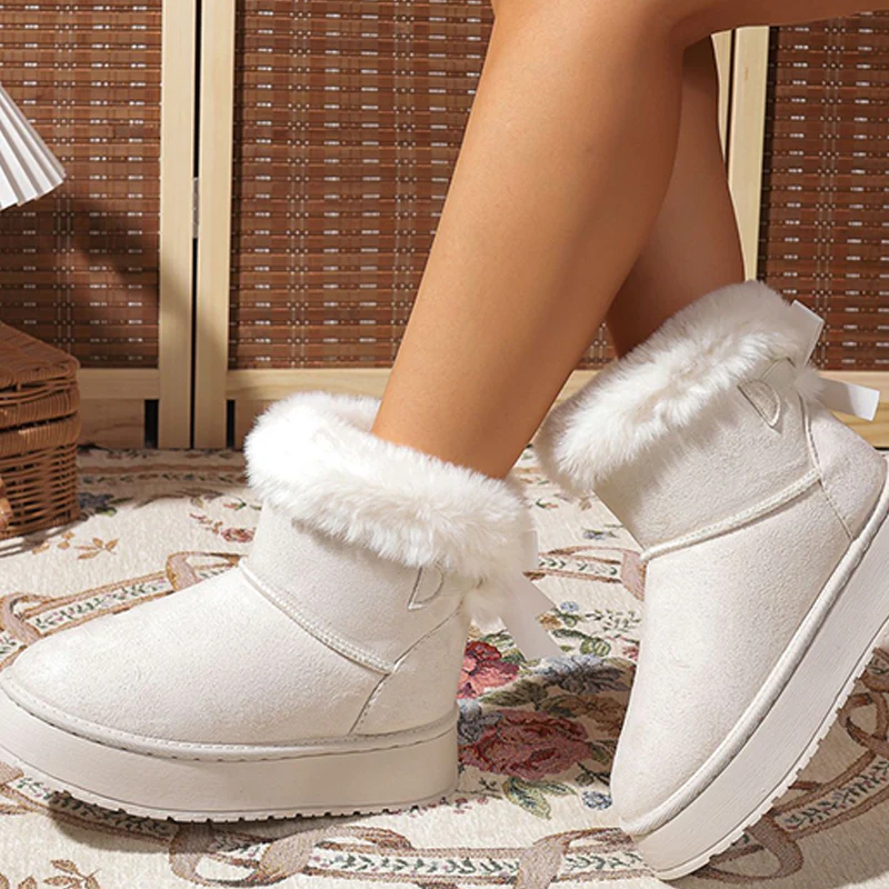 Women's Warm Cozy Snow Boots - Image 2
