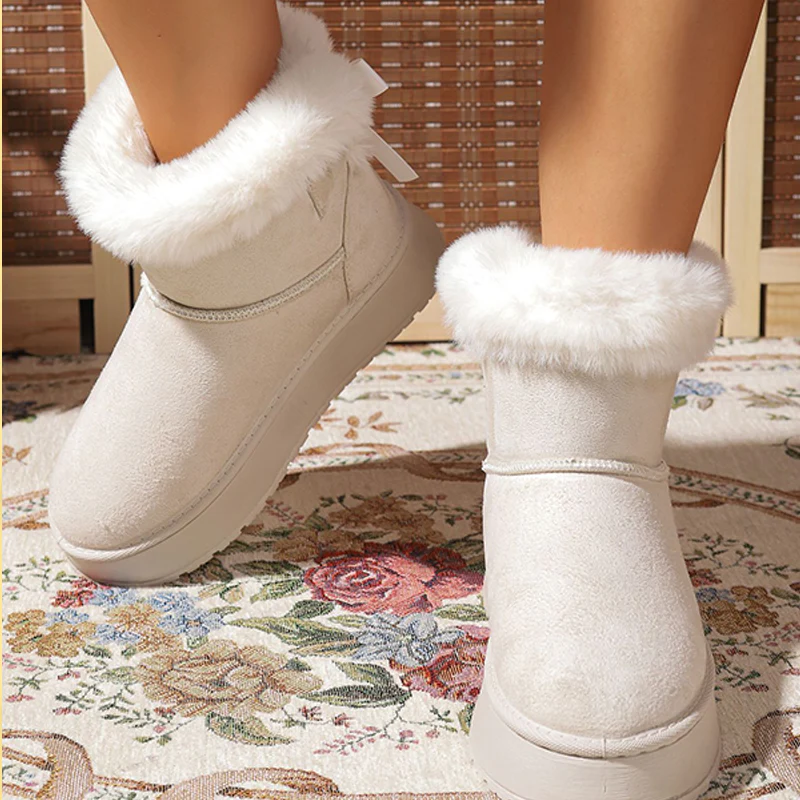 Women's Warm Cozy Snow Boots - Image 3