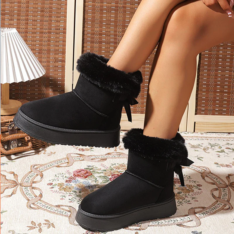 Women's Warm Cozy Snow Boots - Image 8